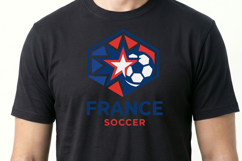 France Soccer T-shirt Design Product Image 1