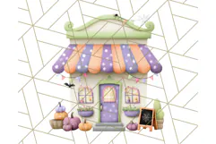Halloween Candy Shop Clipart PNG, Trick or Treat Clip Art Product Image 2