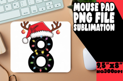 COZY DESK PAD FUN SUBLIMATION, Christmas Product Image 1