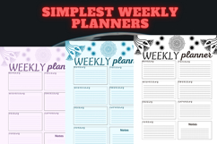best simplest weekly planner freebie 56,free Weekly planner Product Image 1
