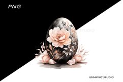 Easter Clipart, Easter Egg Clipart, Easter Bunny Png Product Image 1
