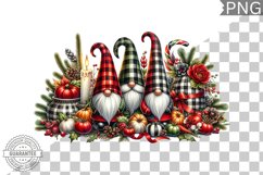 Christmas Gnome Sublimation - Clipart PNG Design Product Image 1