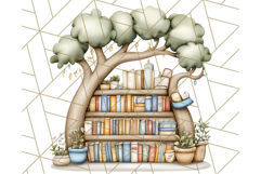 Bookish Animals PNG Clipart with Cozy Reading Elements Product Image 2