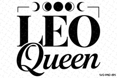 Leo Queen Svg | Halloween Svg | Svg Cut Files Product Image 1