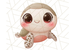Cute Animal Clipart, Adorable Animal PNG Product Image 2