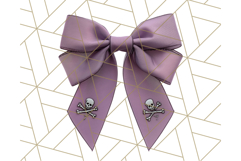 Halloween Bow Clipart, Bright Holiday Ribbon PNG Product Image 2