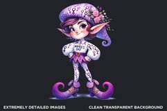 International womens day Clipart, Elf clipart, 8th march Product Image 2