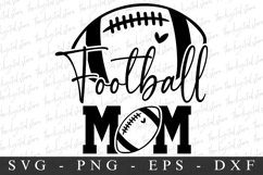 Football Mom SVG | SVG Cut files | Cricut Product Image 1