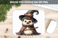 Watercolor Hedgehog Mouse pad Sublimation - Animal PNG Product Image 1