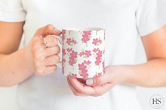 12 Shabby Chic Flowers Mug Sublimation PNG Bundle, Mug Wrap Product Image 3