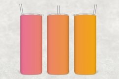 Ombre Gradient Tumbler Wrap Sublimation Product Image 1