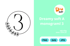Dreamy Soft Monogram Blossom Product Image 1