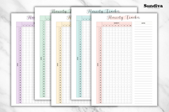 Anxiety Tracker Printable 4 | Daily Tracker Template Product Image 3