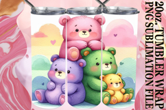 Cozy Gifts 20oz tumbler wrap, Cute Animals Product Image 1