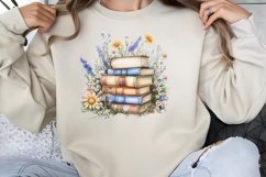 Boho Bookshelf Clipart PNG Product Image 1