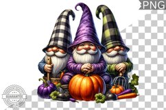 Halloween Kitchen Gnome Sublimation - Clipart PNG Design Product Image 1