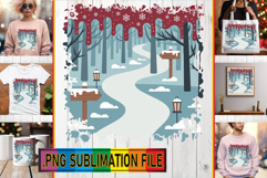 Sweet PNG Art for TSHIRTS, Winter Product Image 1