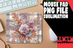 BLISSFUL mouse pad Playful Design, Autumn Flower Product Image 1