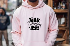 Gildan 18500 Hoodie Mockups, Christmas Gildan 18500 ladies Product Image 1