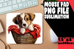 Watercolor Puppy Dog Love in Valentines Sublimation Bliss Product Image 1