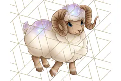 Zodiac Buddies Clipart PNG, Cute Astrology Clip Art Product Image 2