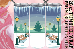 Joyful Memories 20oz tumbler wrap, Winter Product Image 1