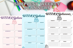 best simplest weekly planner freebie 57,free Weekly planner Product Image 2