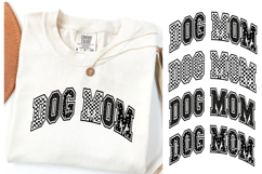 4 Dog Mom Png | Leopard Print | Checkered | Star Print Product Image 1