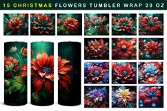 130 Christmas Designs Tumbler Wrap Sublimation Product Image 5