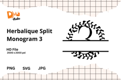 Herbalique Split Monogram Product Image 1