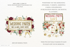 Coquette Wedding PNG Sublimation Product Image 2