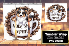 FRESH 20oz Tumbler Template , Coffee Dog Product Image 1