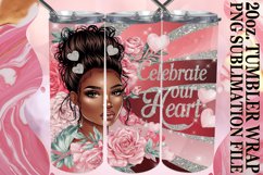 ENCHANTING VIBES 20oz TUMBLER WRAP, Love Girl Product Image 1
