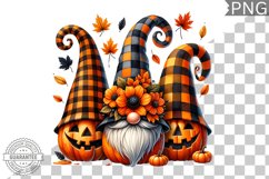Halloween Gnome Sublimation - Clipart PNG Design Product Image 1
