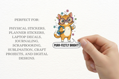 School Animals Stickers Product Image 2