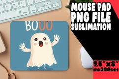 Spooky Halloween Ghost Mouse Pad Cute Product Image 1