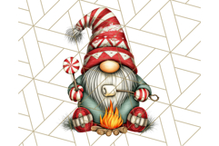 Christmas Gnome Clipart, Holiday Gnomes PNG Illustrations Product Image 2