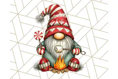 Christmas Gnome Clipart, Holiday Gnomes PNG Illustrations Product Image 2