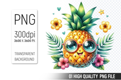 Summer Clipart PNG Bundle, Beach Clipart Design Product Image 2