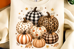 Autumn Sublimation, Fall Sublimation, Pumpkin Autumn PNG Product Image 1