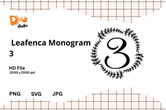 Leafenca Monogram Product Image 1