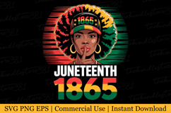 Juneteenth Since 1865 Svg | Svg Cut Files Product Image 1
