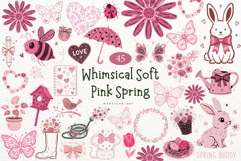 Whimsical Soft Pink Spring Product Image 1