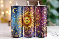 Sun moon Tumbler Wrap | Sublimation | Tumblers Product Image 1