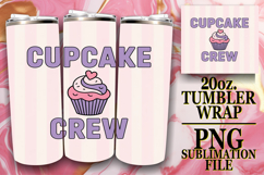 Cozy Moments 20oz tumbler wrap, Retro Food Product Image 1