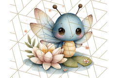 Cute Insects Clipart, Cartoon Bugs, Bug PNG Illustrations Product Image 2