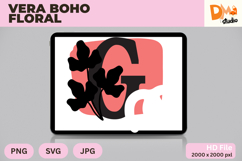Veranique Boho Floral Monogram Product Image 1