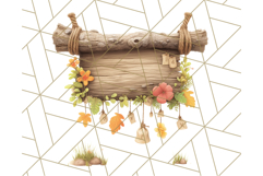 Whimsical Woodland Animal Village PNG Clipart Fantasy Forest Product Image 2