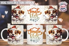 Christmas Mug Wrap Sublimation Funny Quote 3D Wall Animal Product Image 1