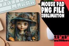 3D Autumn Mouse Pad Design Keychain Halloween Spooky Art Product Image 1